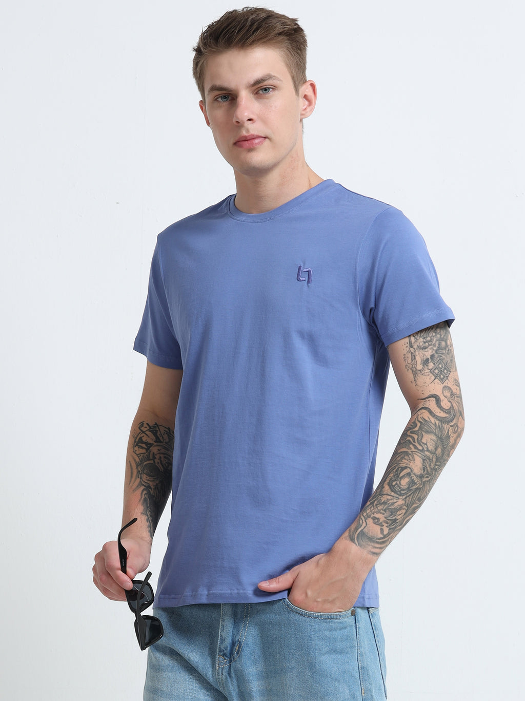 SUPIMA Cotton T-Shirt for Men
