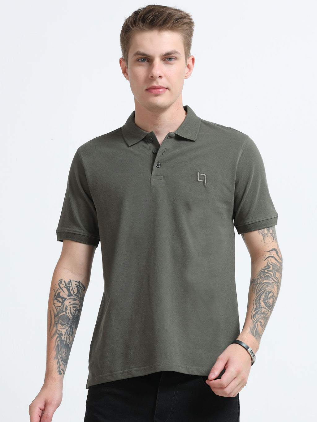 Men’s Polo Neck T-Shirt