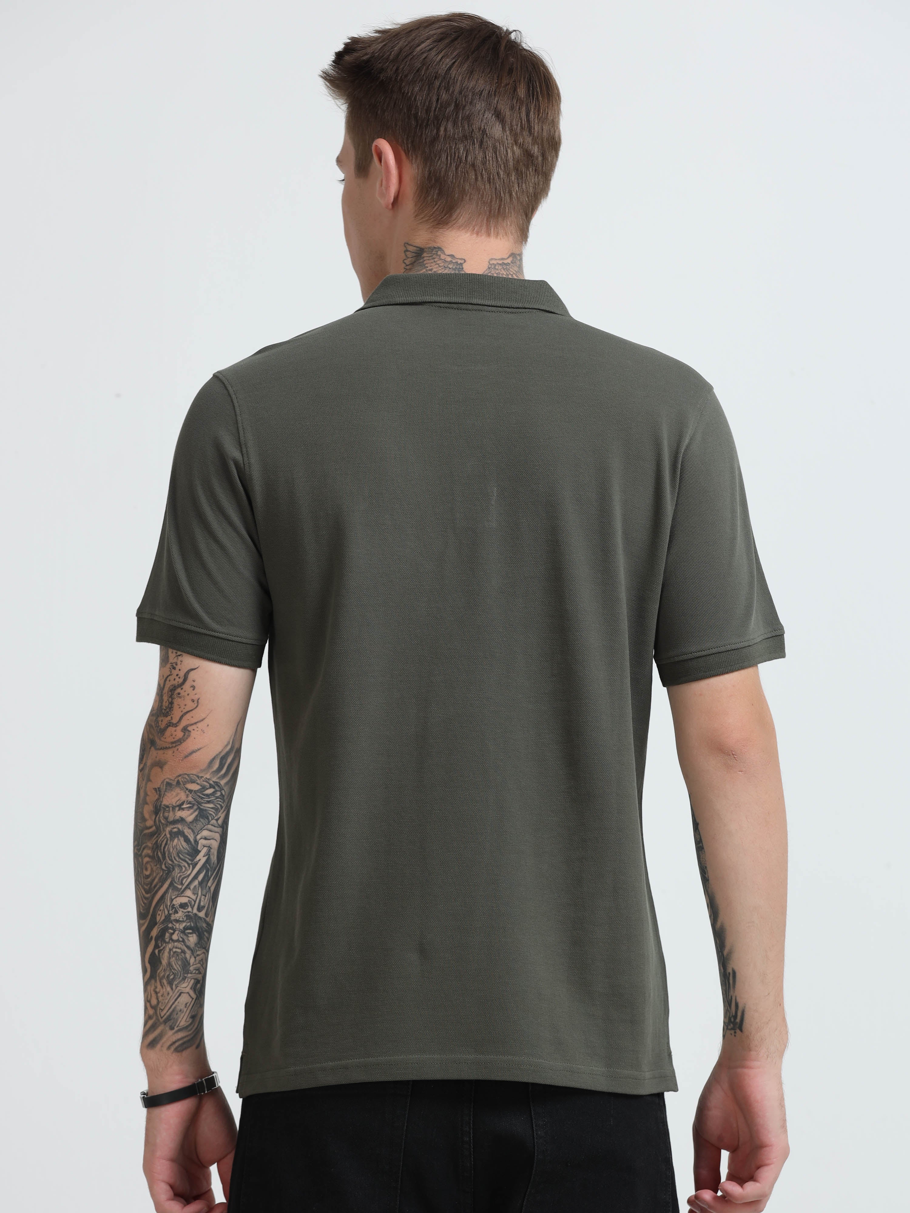 Men’s Polo Neck T-Shirt