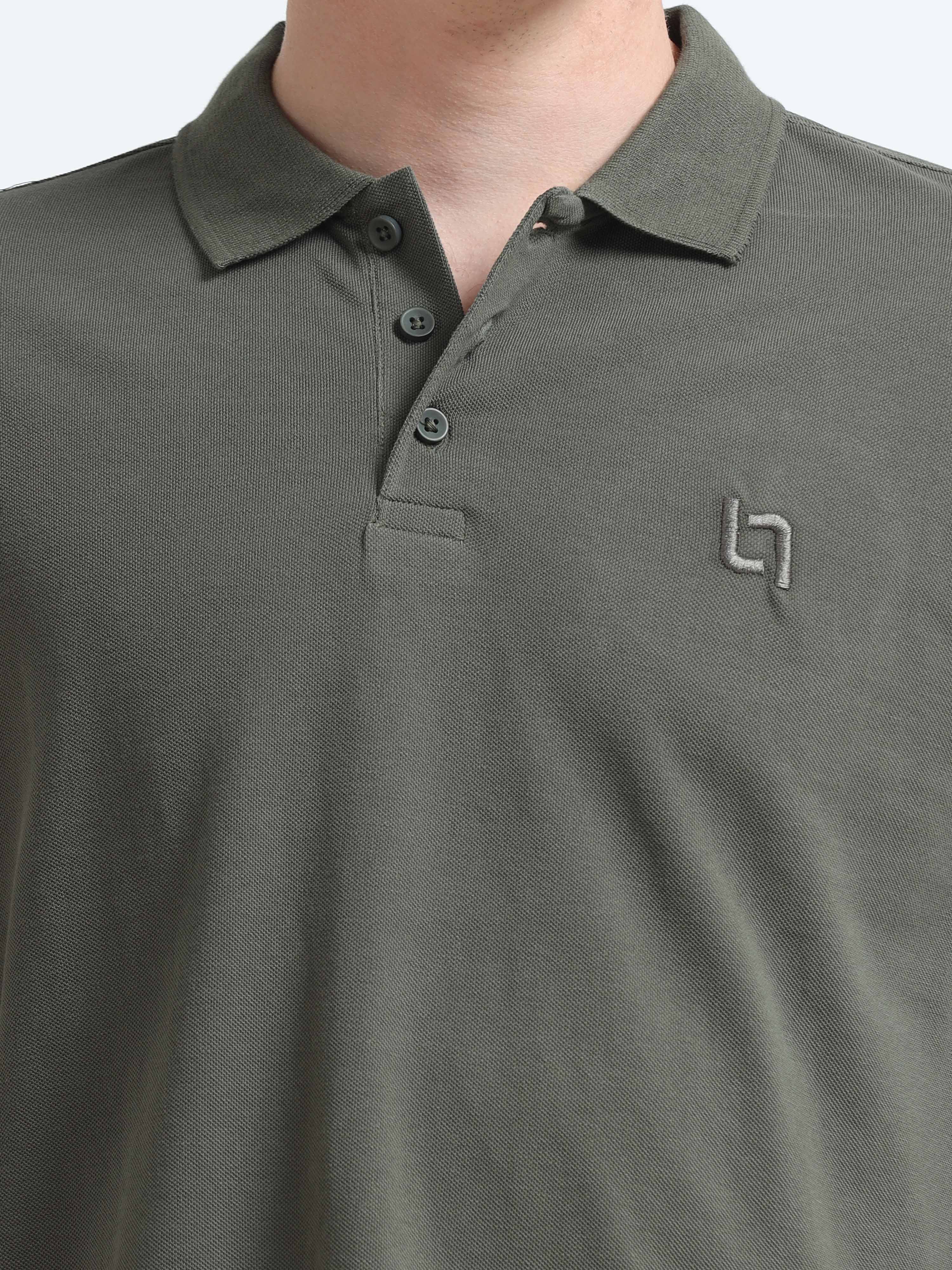 Men’s Polo Neck T-Shirt