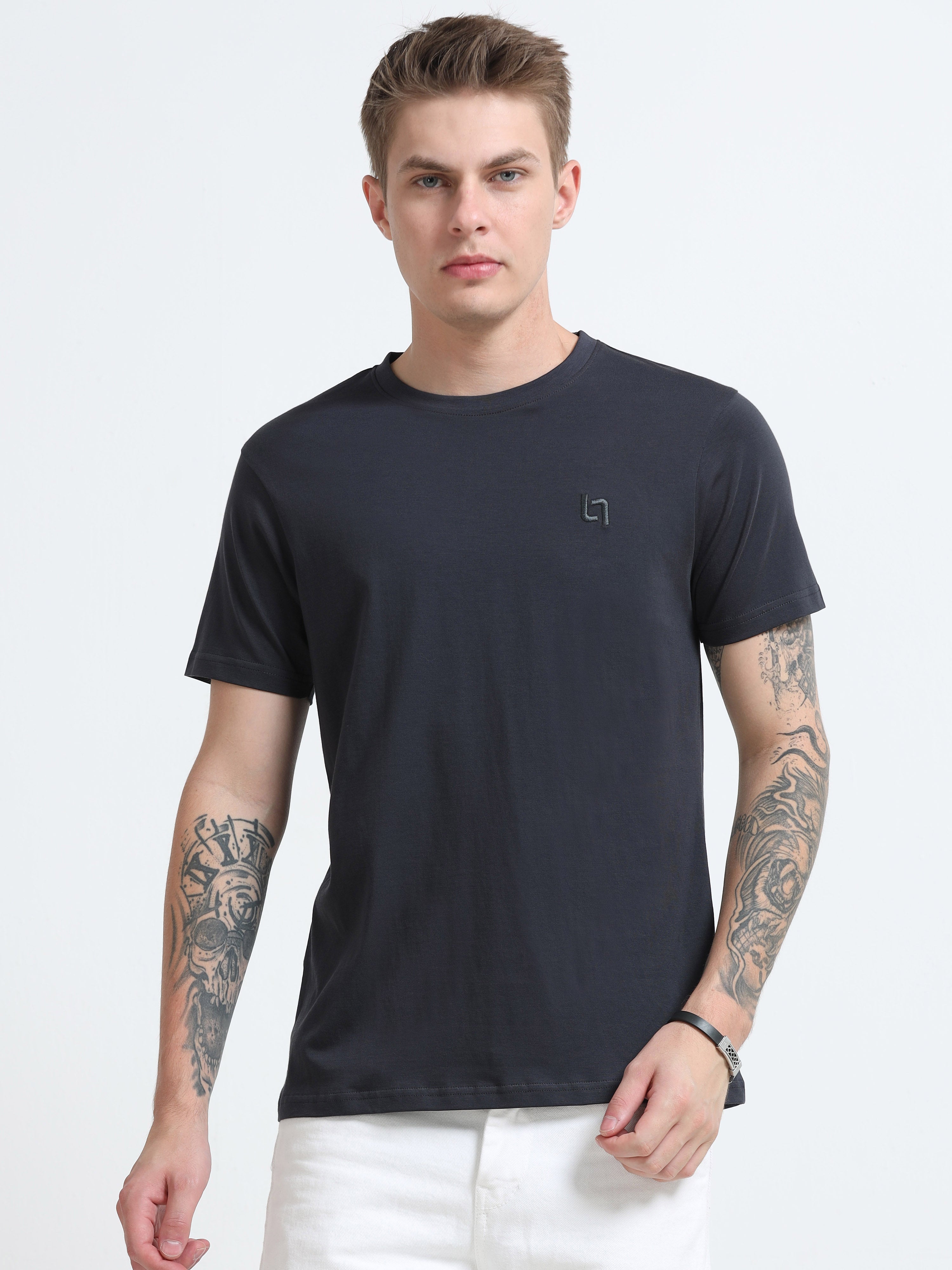 SUPIMA Cotton T-Shirt for Men
