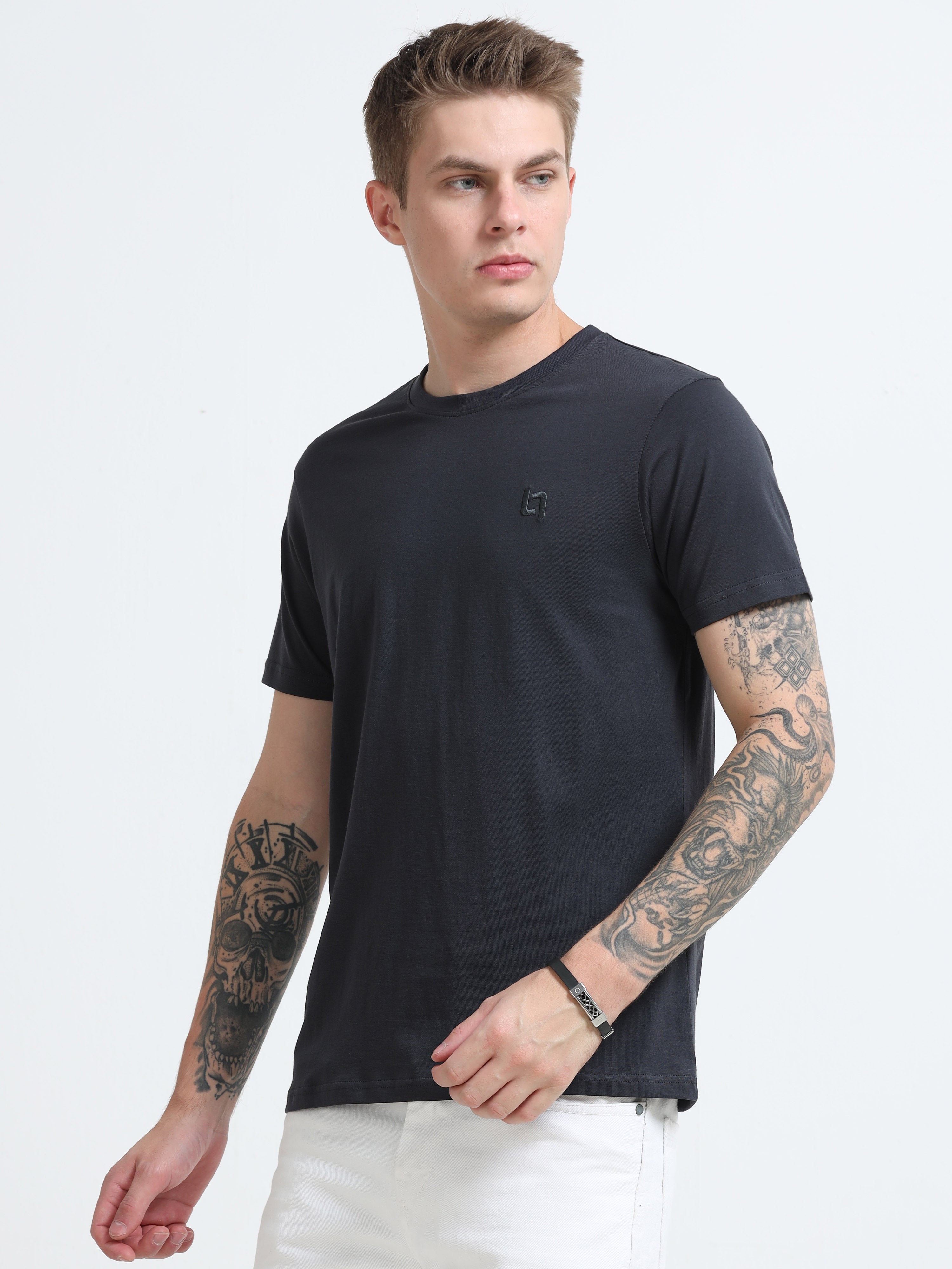 SUPIMA Cotton T-Shirt for Men