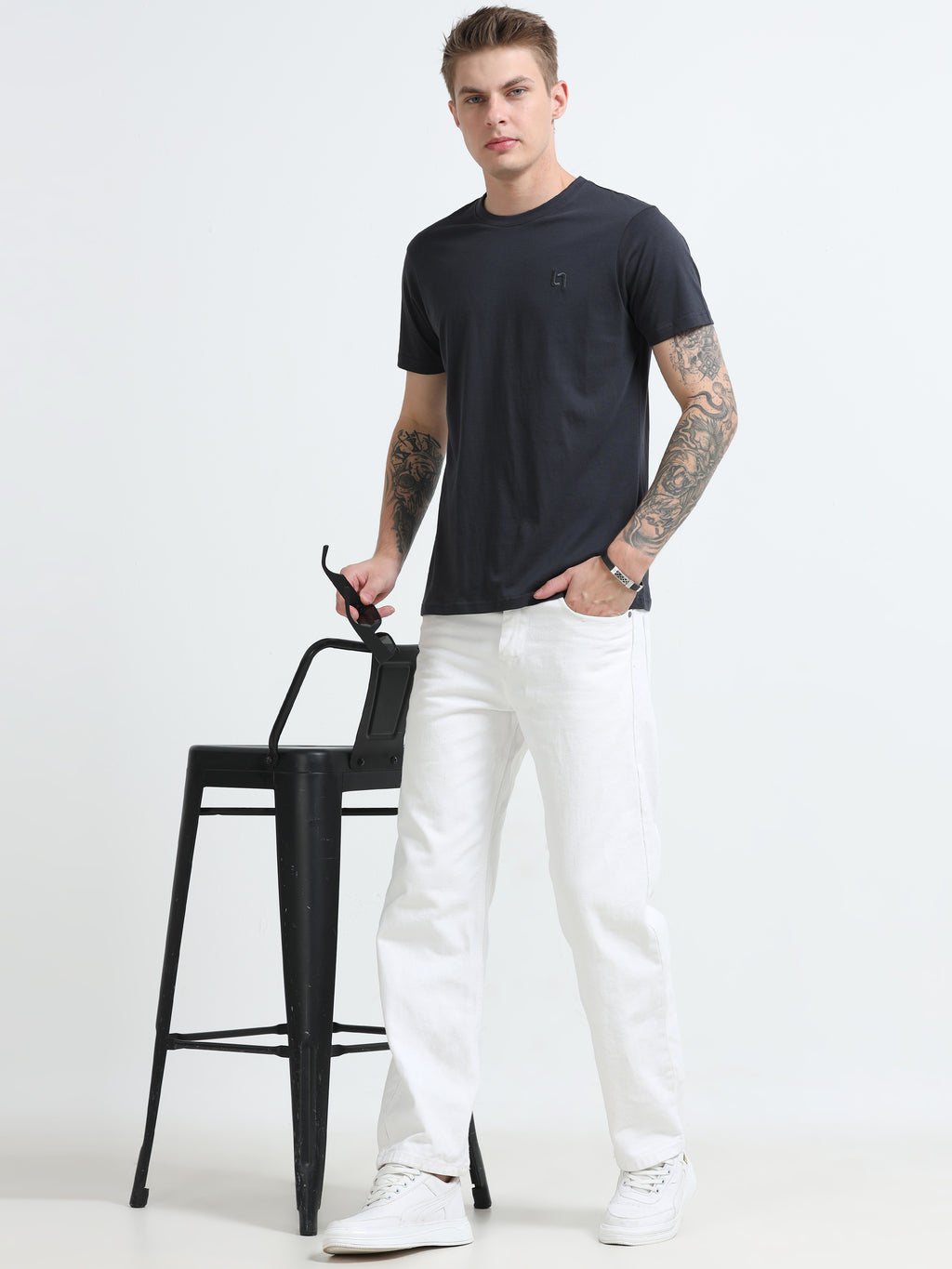 SUPIMA Cotton T-Shirt for Men