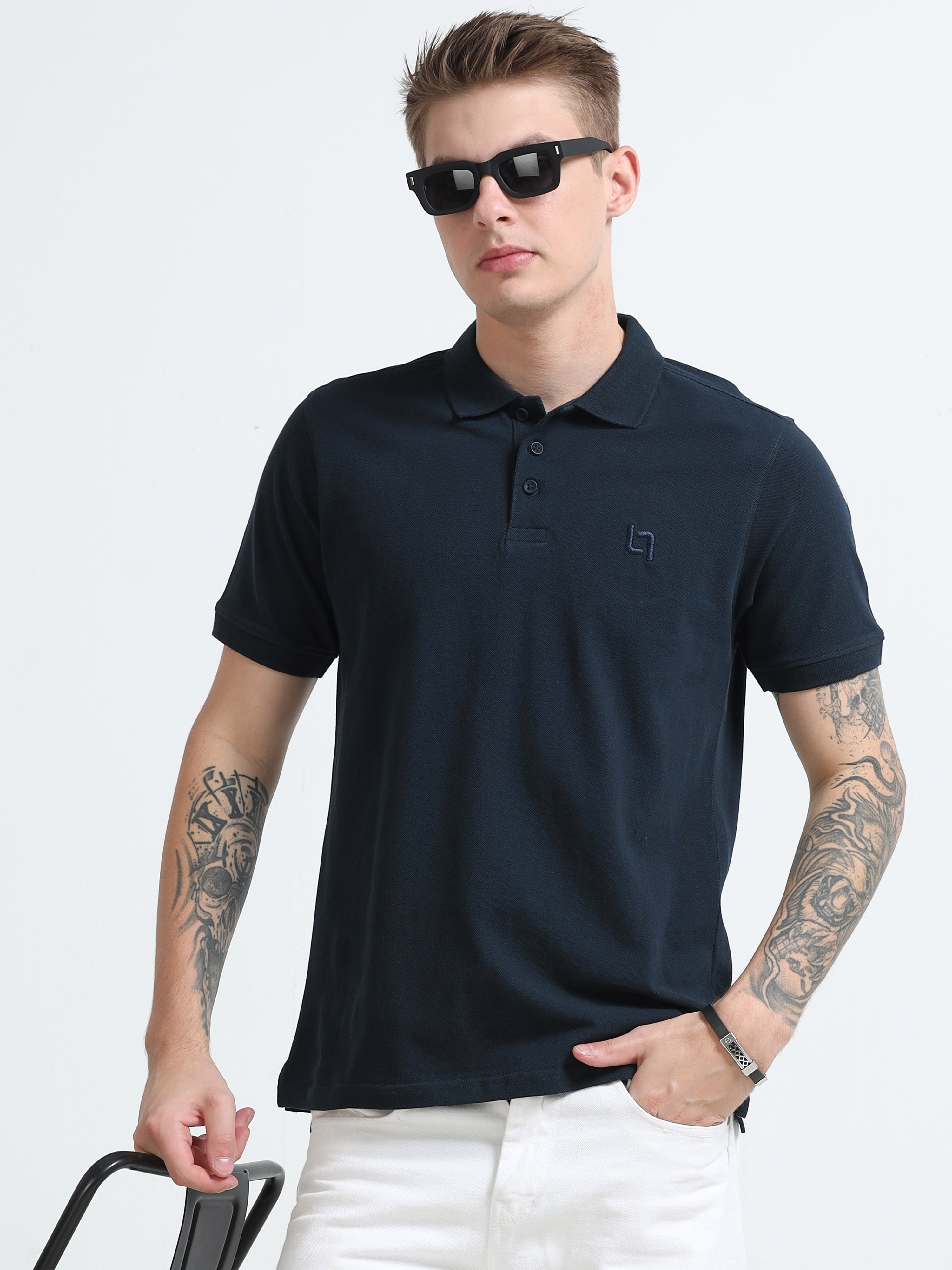 Men’s Polo Neck T-Shirt