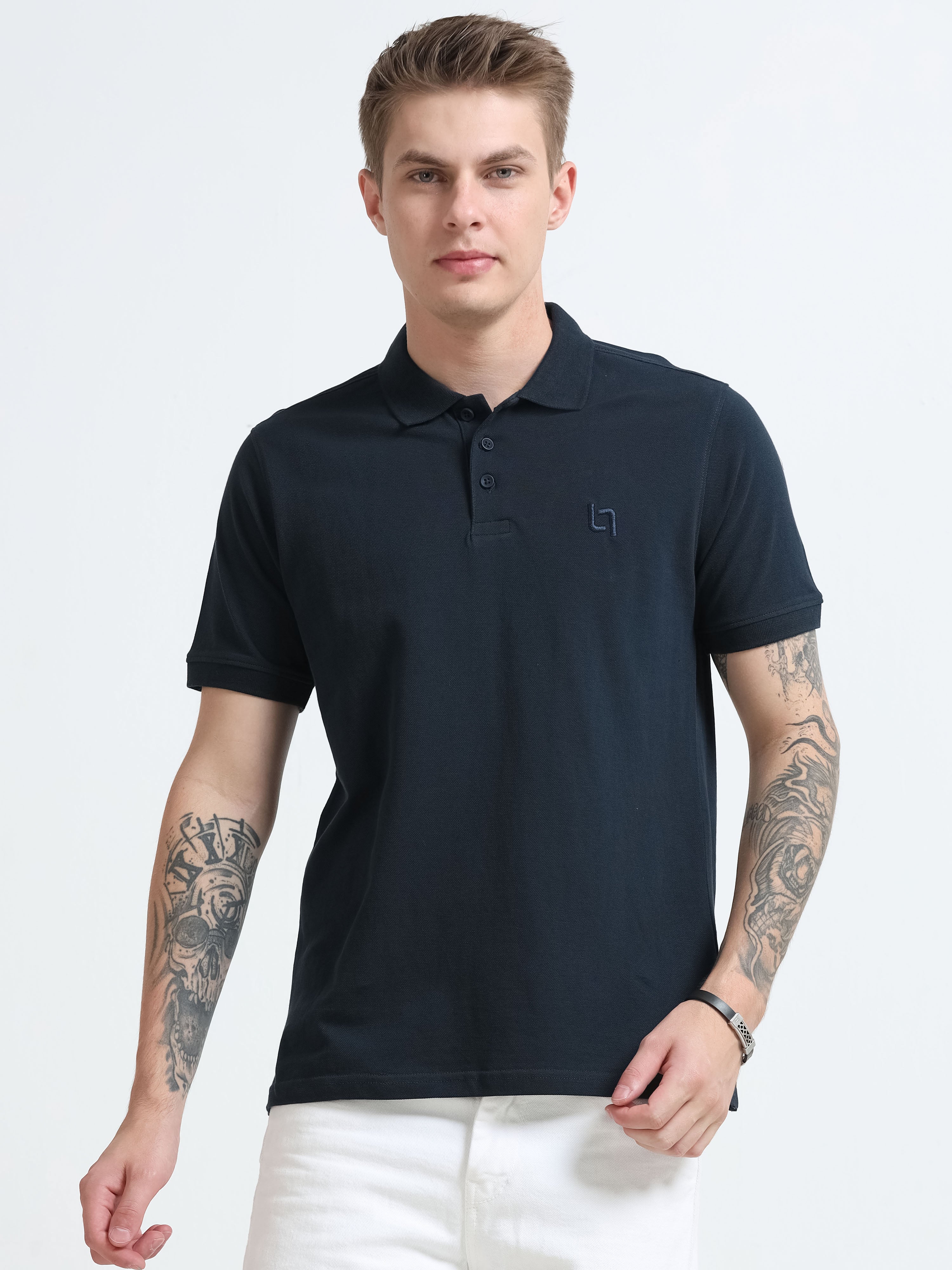 Men’s Polo Neck T-Shirt