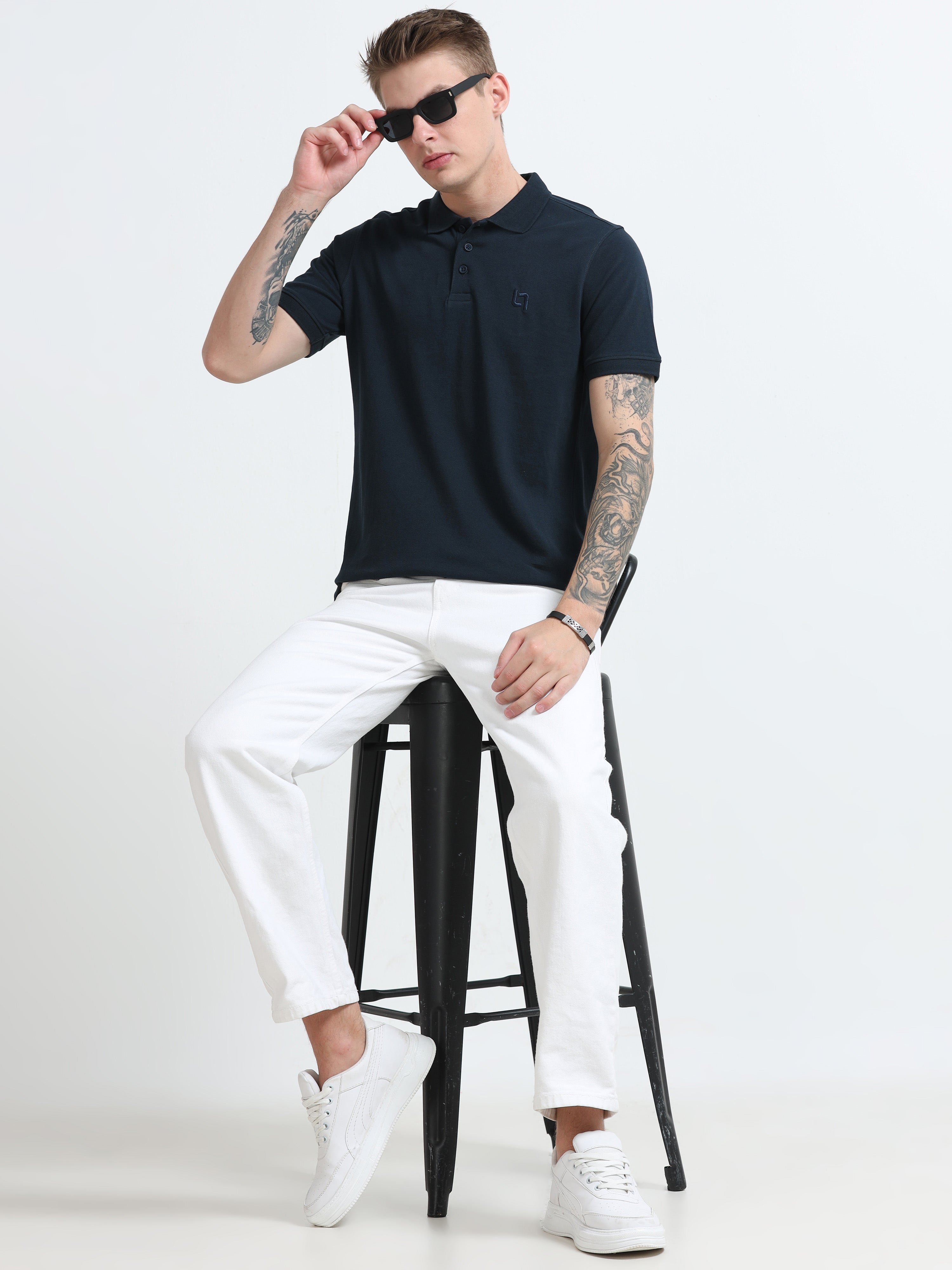 Men’s Polo Neck T-Shirt