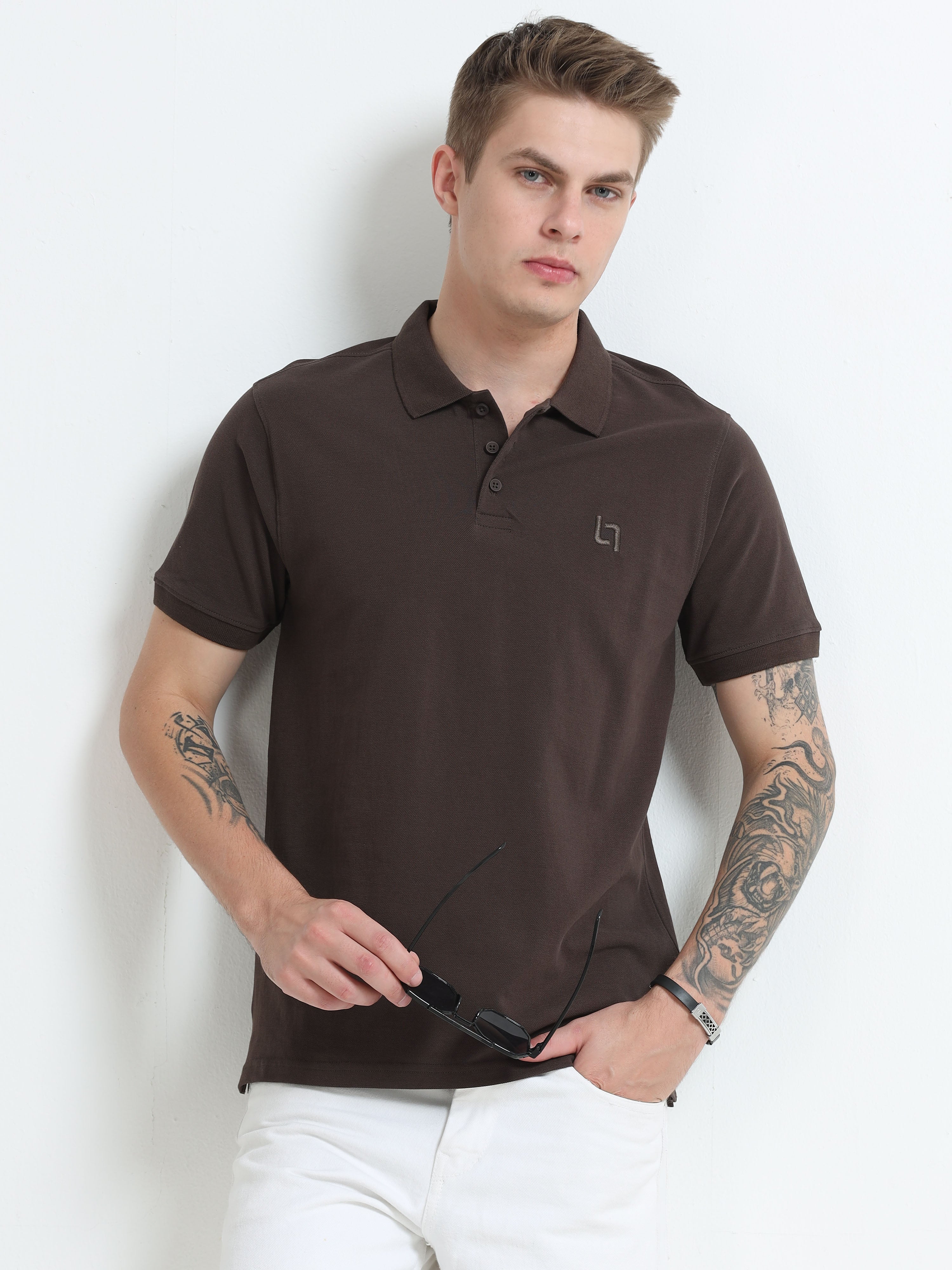 Men’s Polo Neck T-Shirt