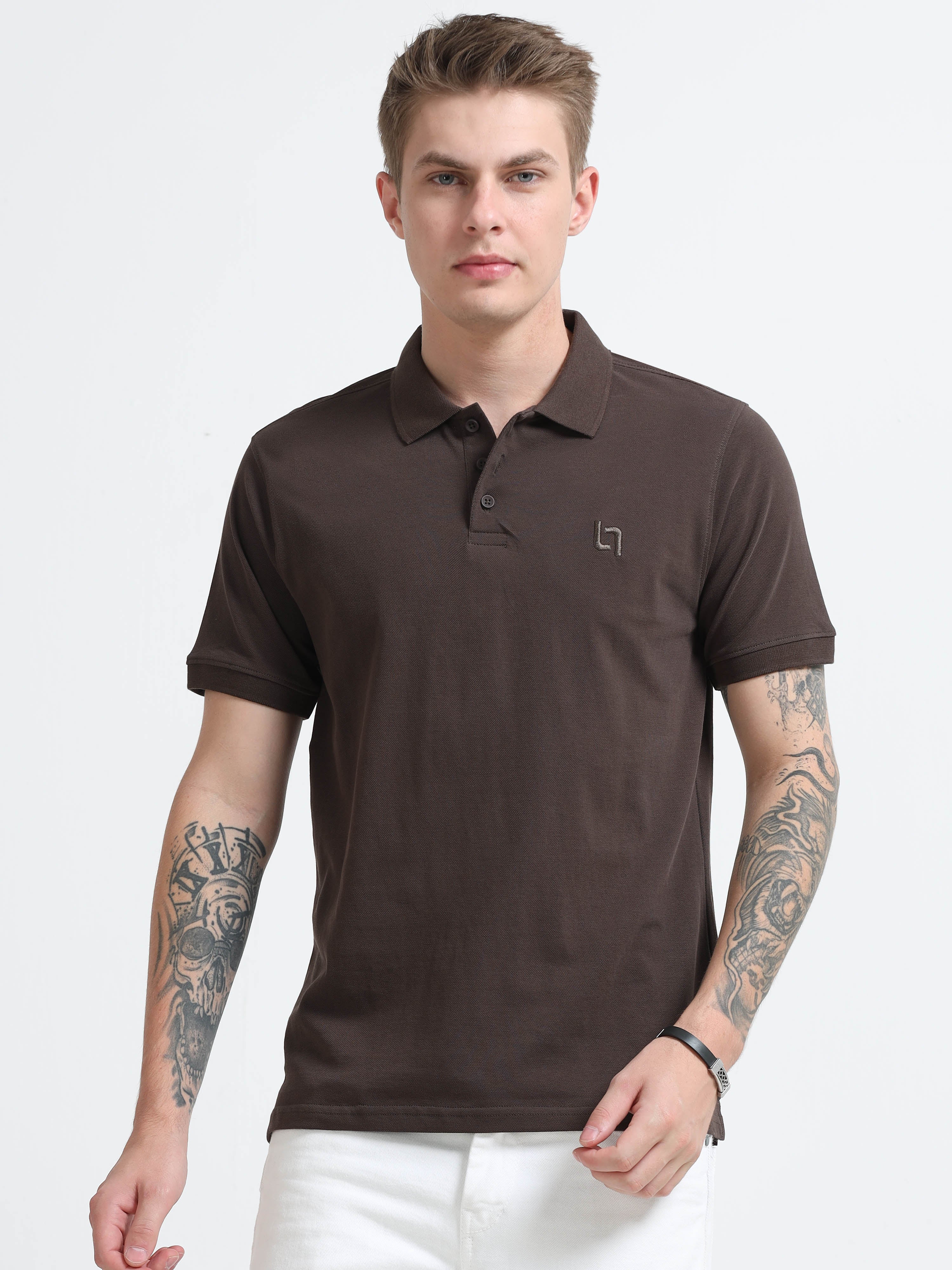 Men’s Polo Neck T-Shirt