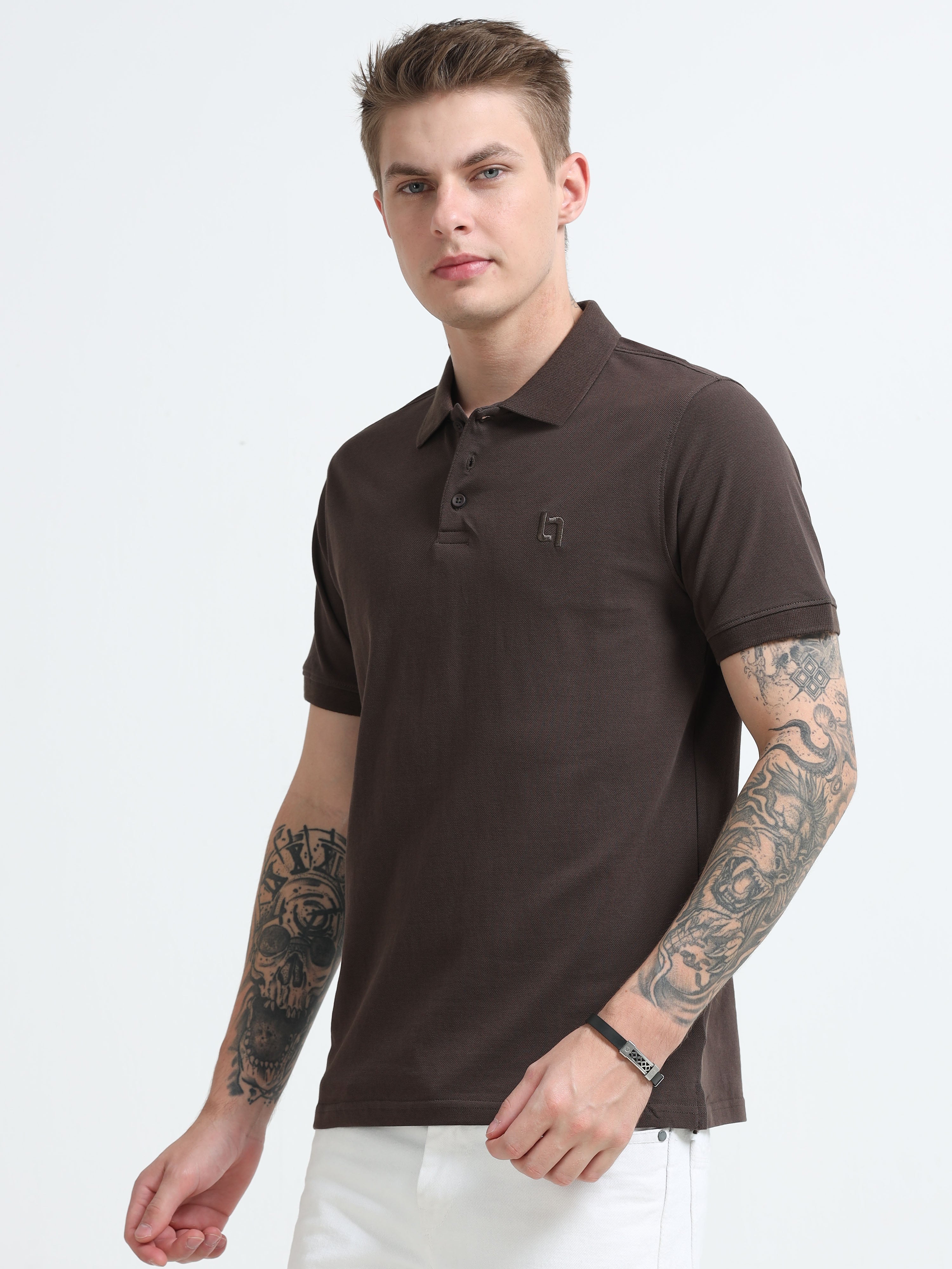 Men’s Polo Neck T-Shirt