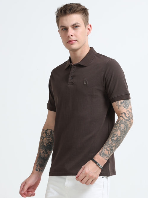 Men’s Polo Neck T-Shirt