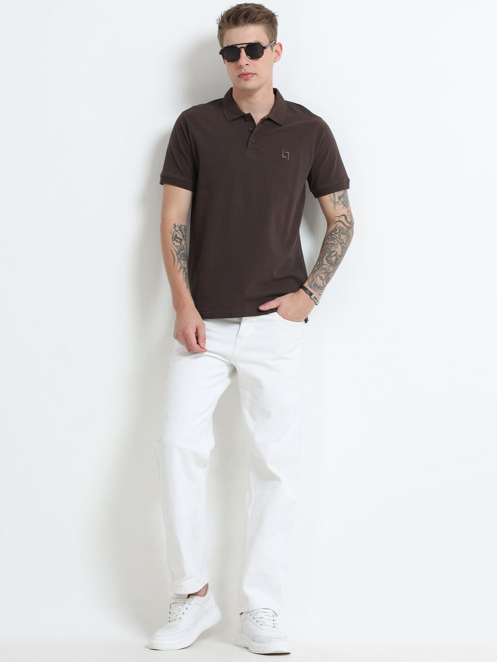 Men’s Polo Neck T-Shirt