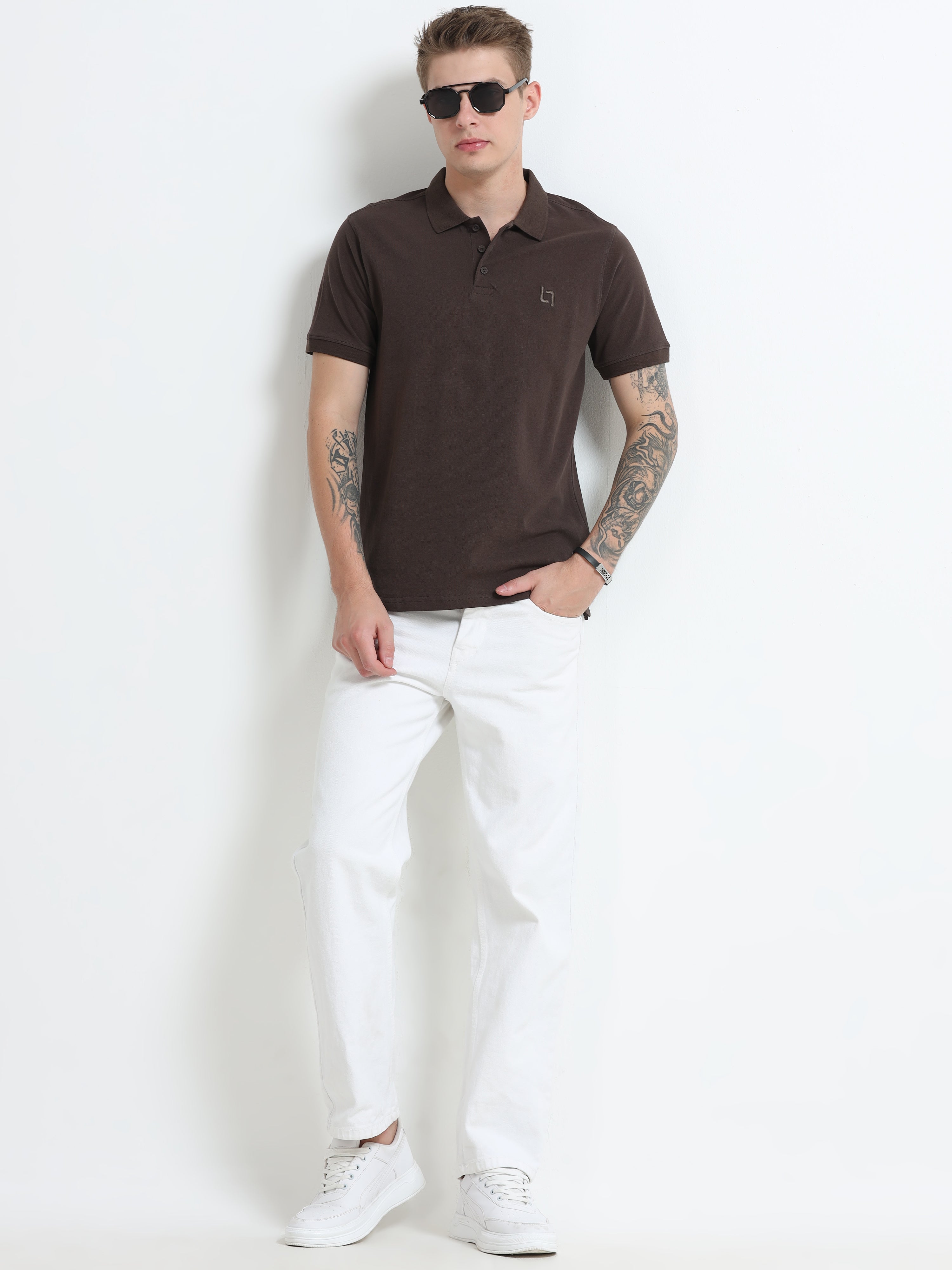 Men’s Polo Neck T-Shirt