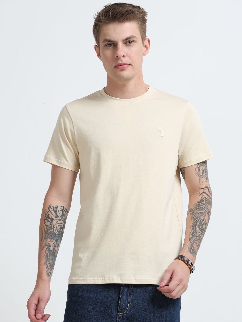 SUPIMA Cotton T-Shirt for Men