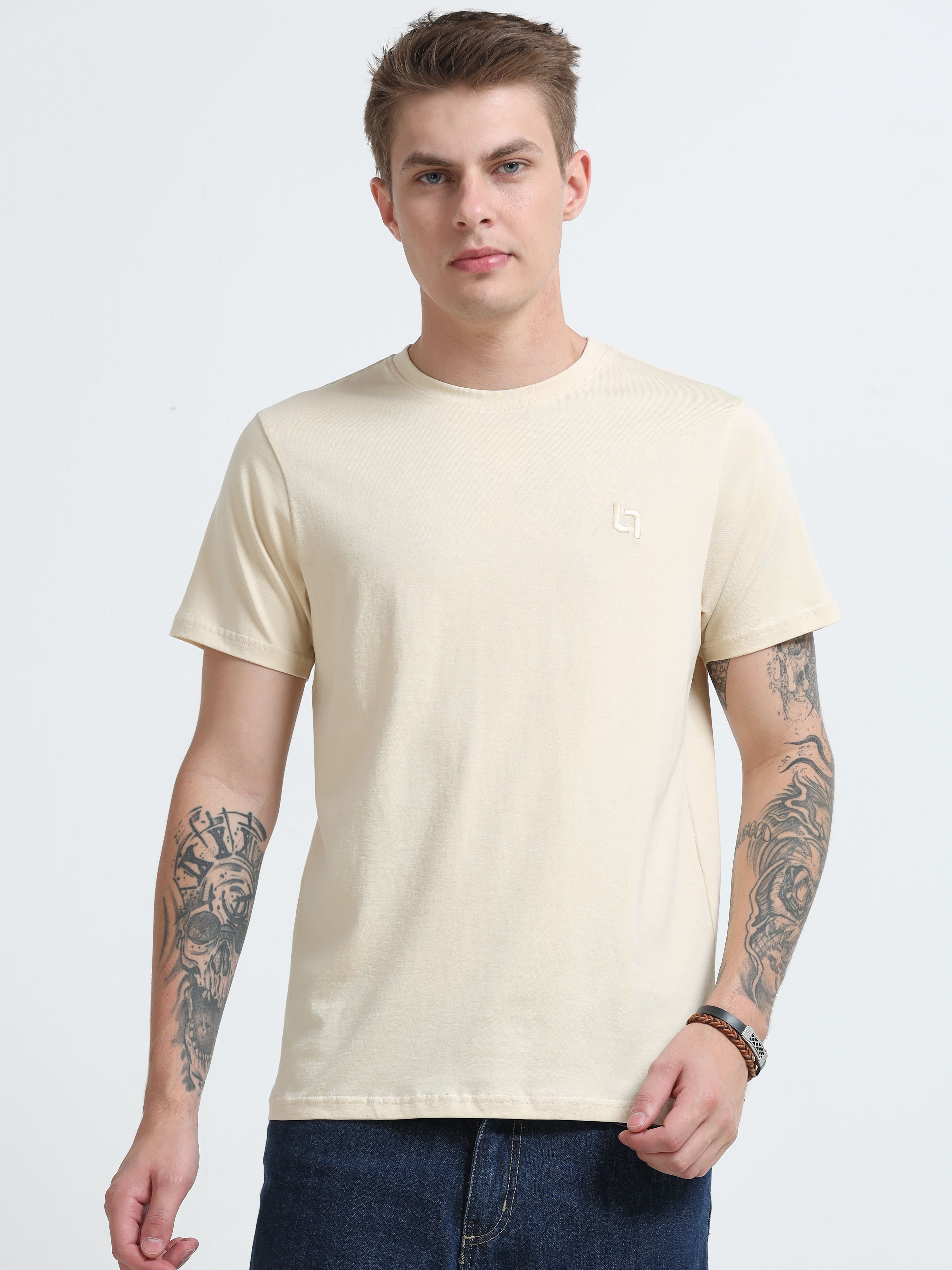SUPIMA Cotton T-Shirt for Men