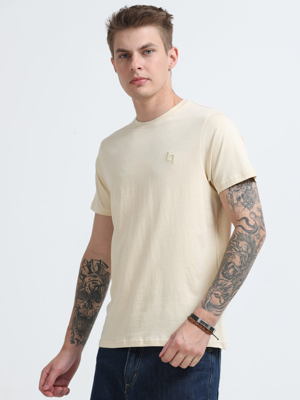 SUPIMA Cotton T-Shirt for Men