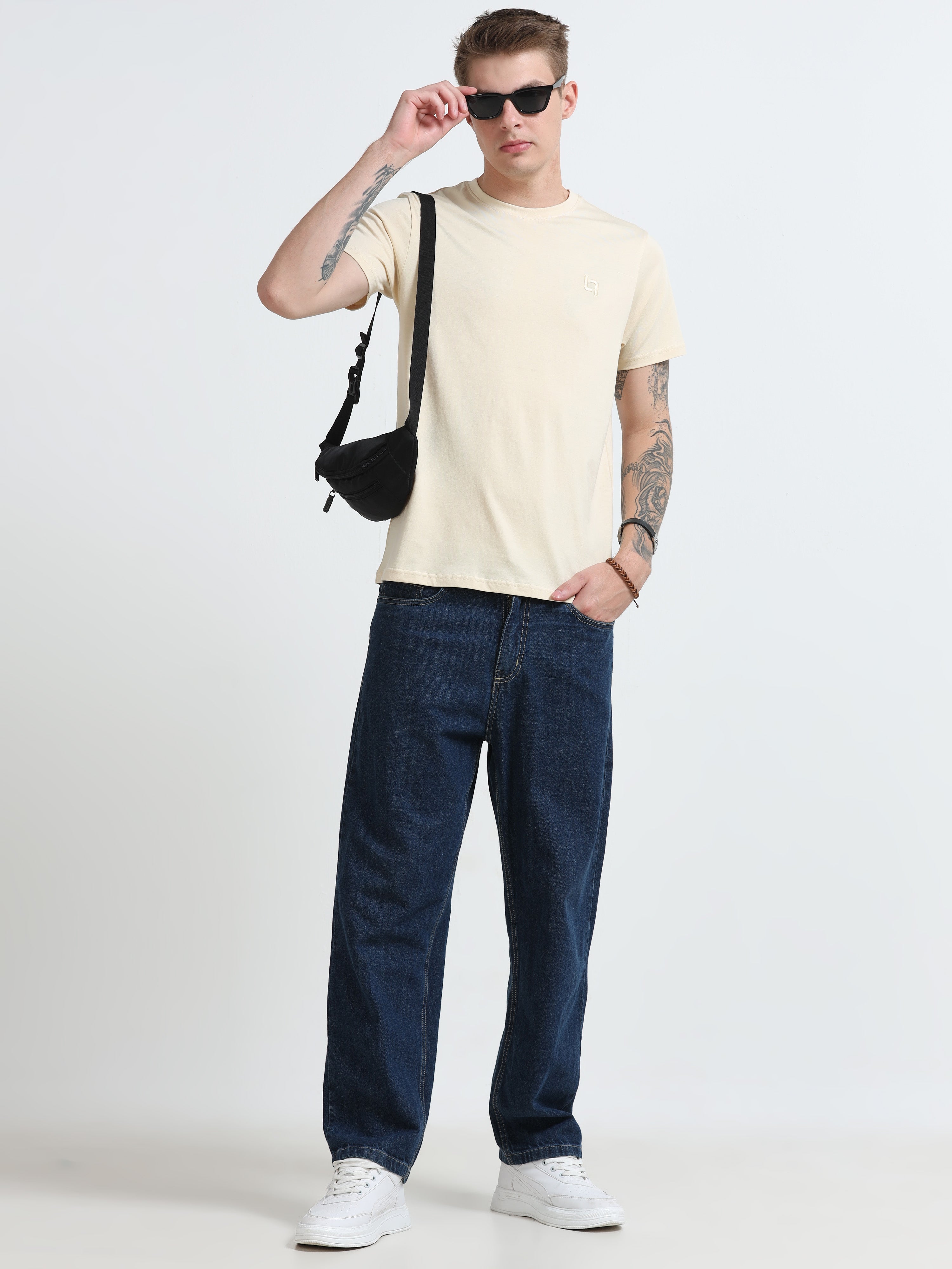 SUPIMA Cotton T-Shirt for Men