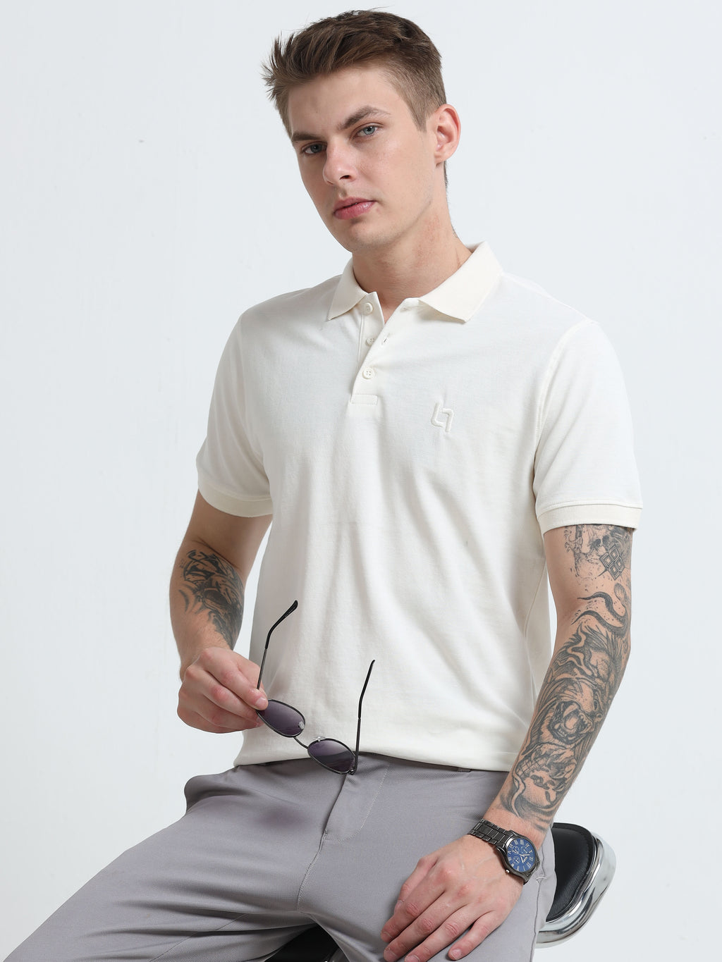 Men’s Polo Neck T-Shirt