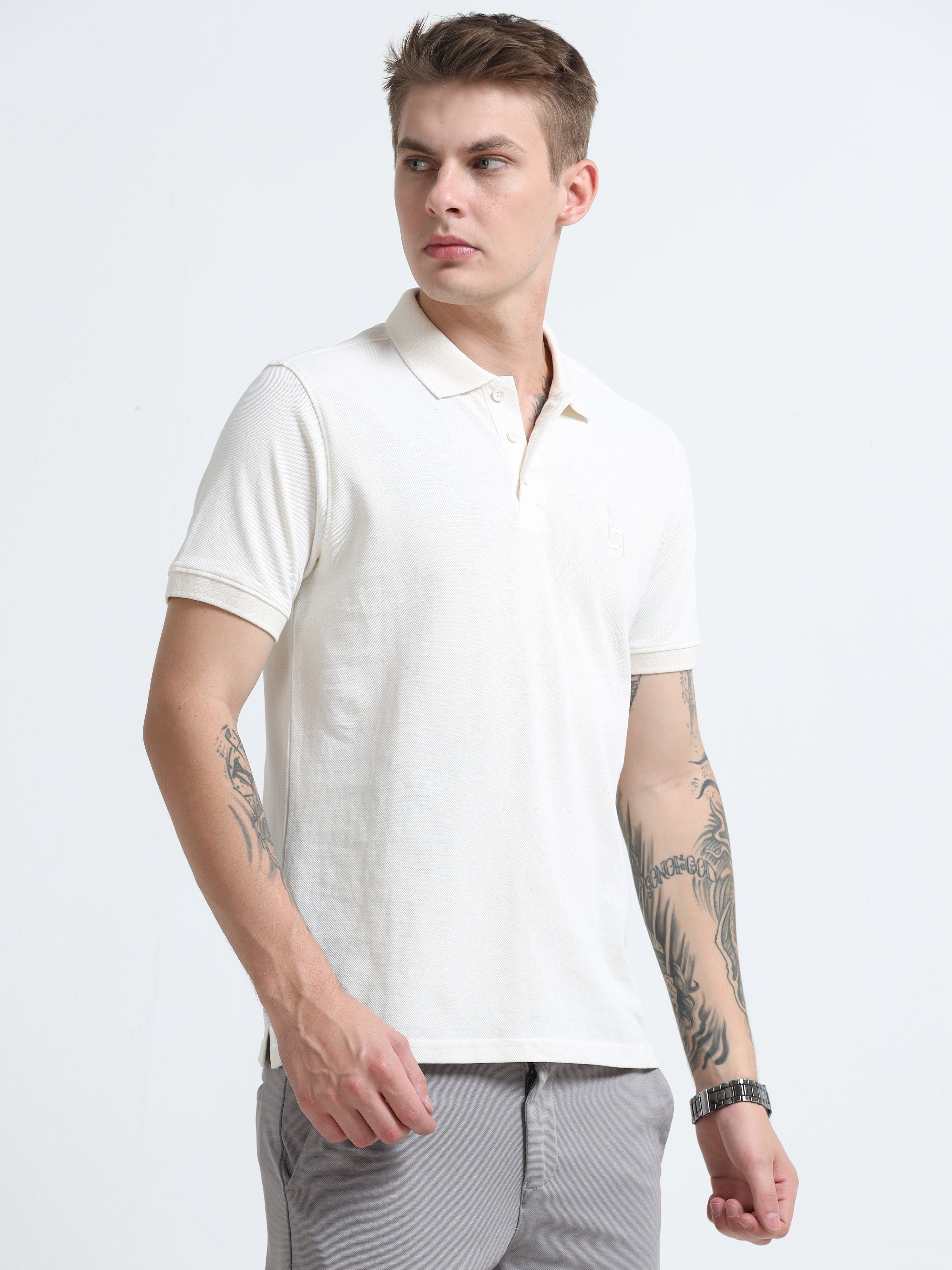 Men’s Polo Neck T-Shirt