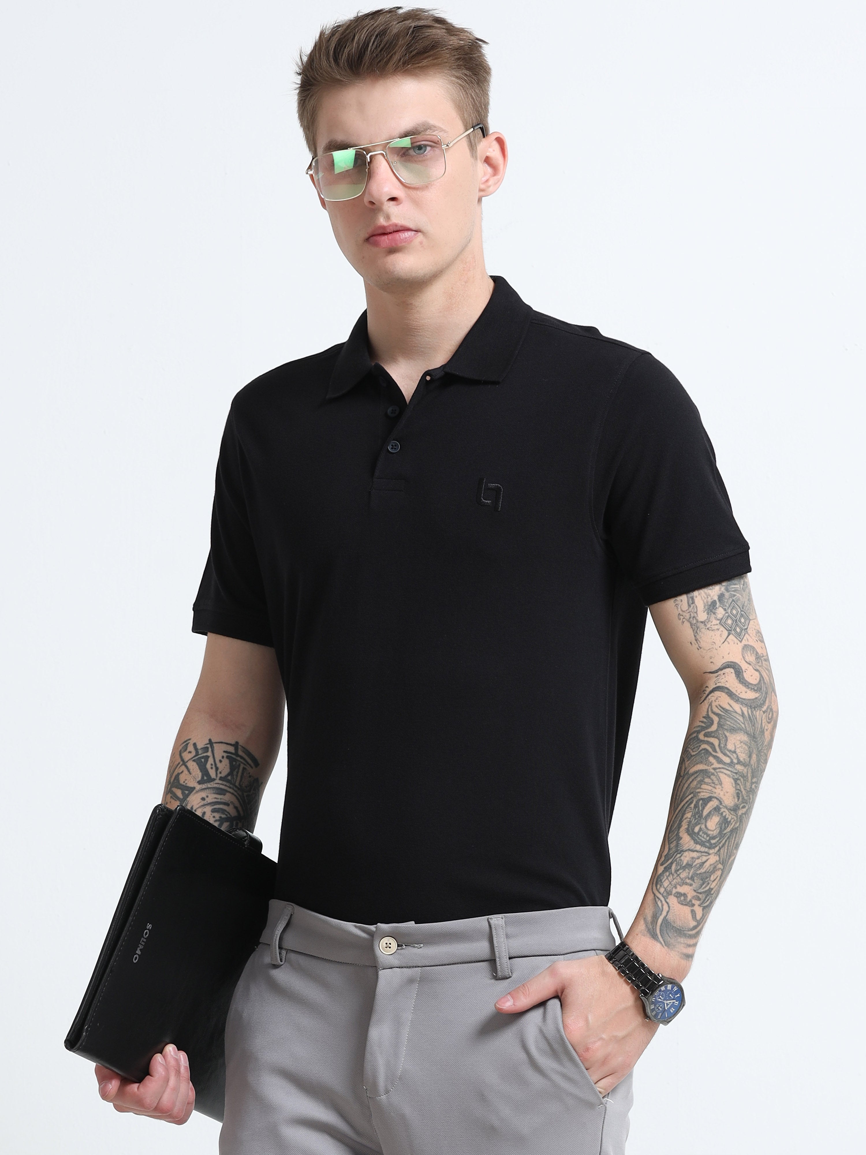 Men’s Polo Neck T-Shirt