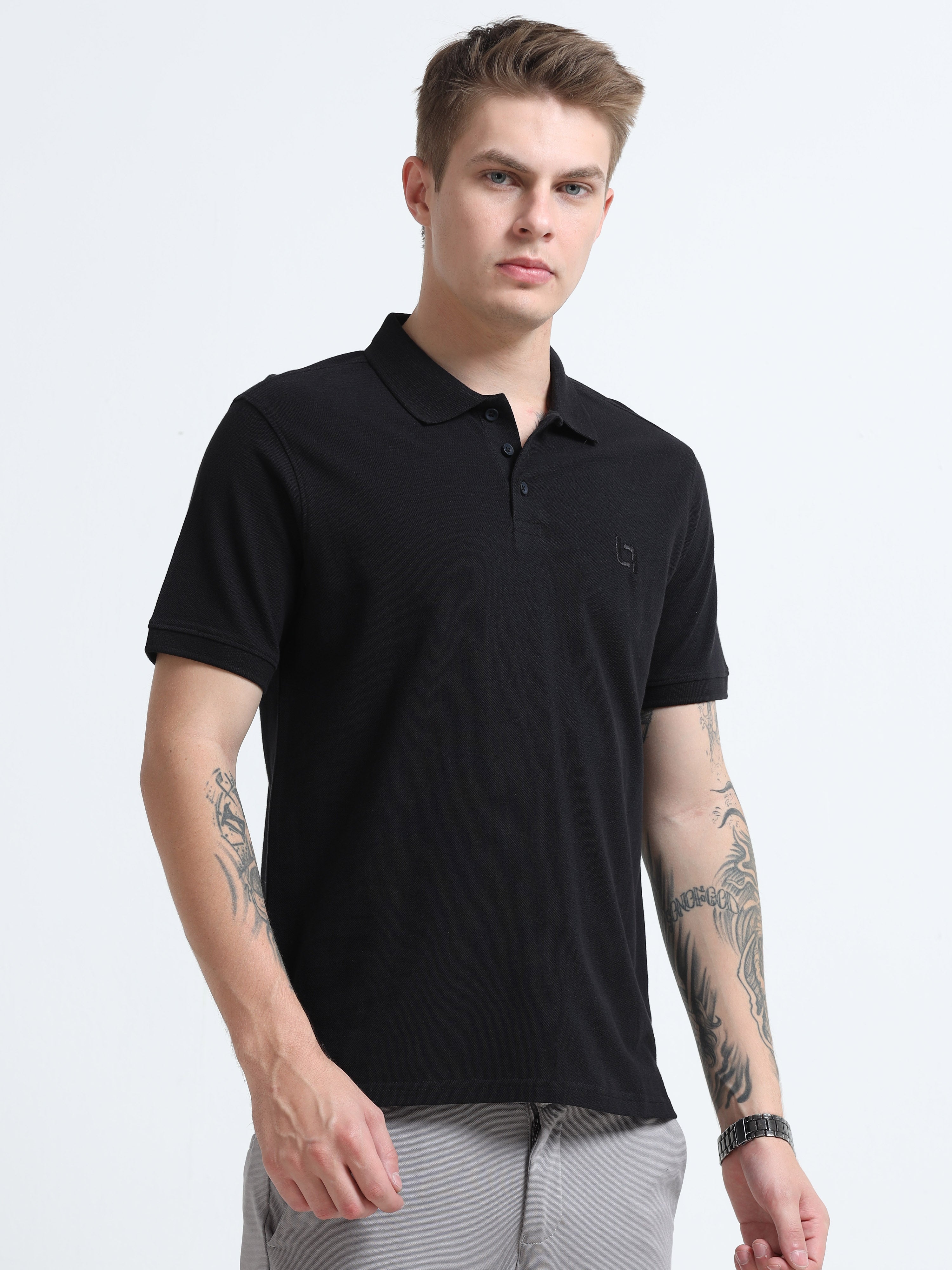 Men’s Polo Neck T-Shirt