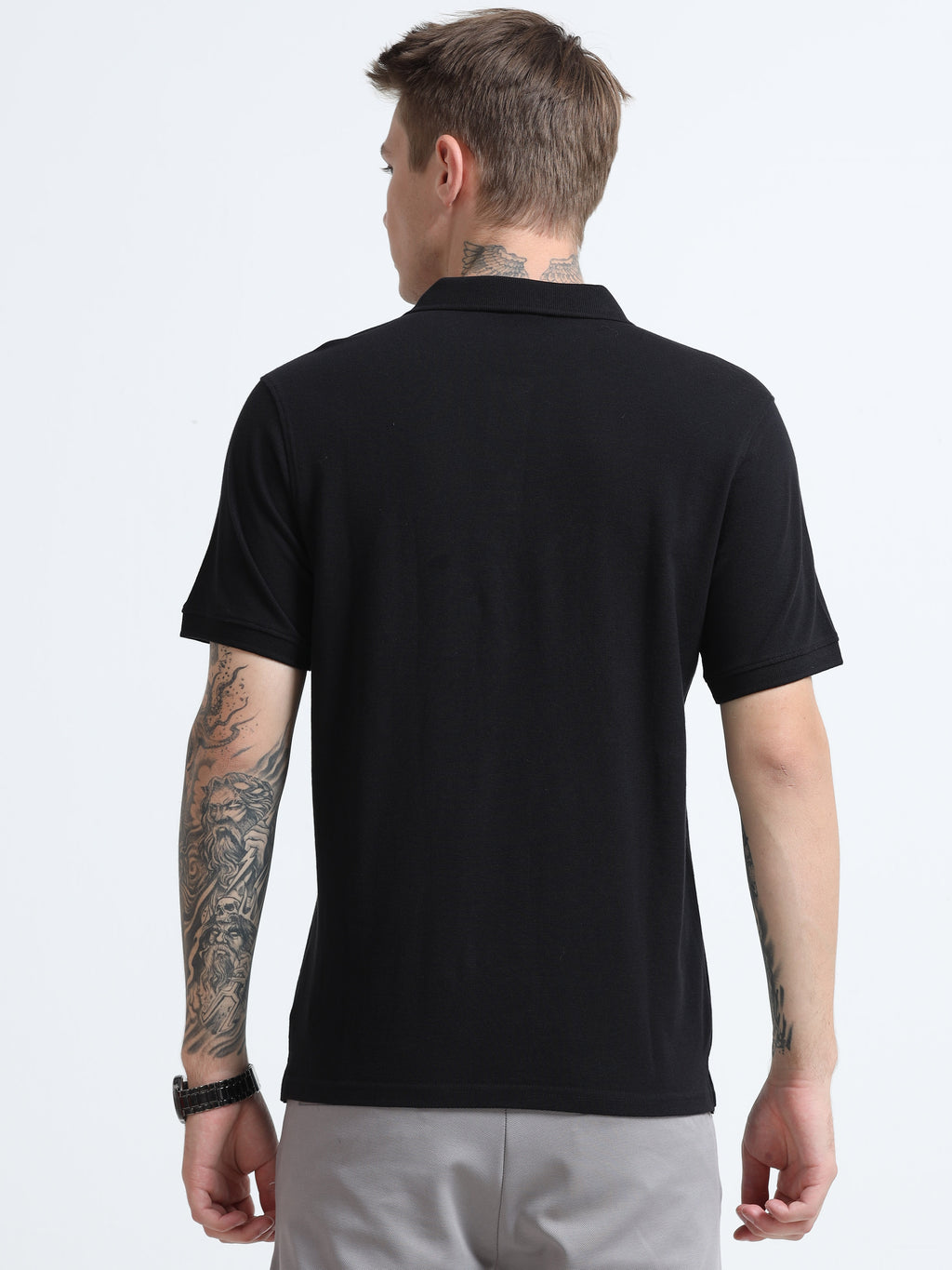 Men’s Polo Neck T-Shirt